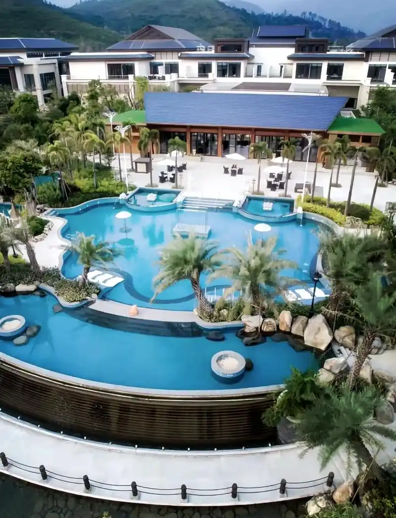 来汕尾水底山温泉庄园吧!