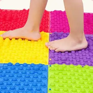 指压板足脚底按摩垫器儿童感统训练超痛版小竹笋奔跑吧兄弟压趾板