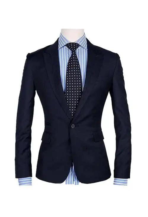 dz pano派诺定制 男士收腰修身西装上衣 dzm13002-1 (量身定制尺码