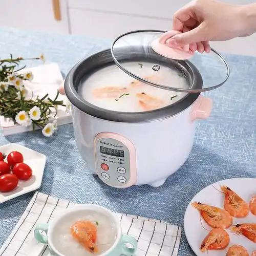 荣事达迷你电饭煲智能家用宿舍微型单人一个人煮饭电饭煲