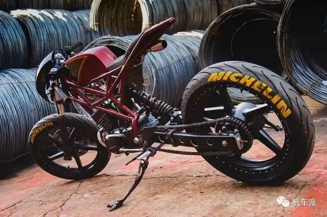 铃木摩托车100(金城铃木ax100改装越野摩托车) 3