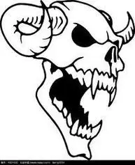 恶魔男简笔画可爱