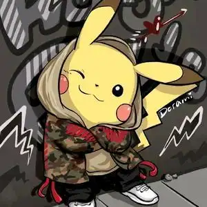 很皮的皮卡丘头像