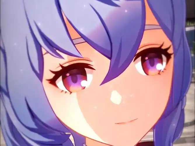 甘雨的歪头杀好可爱