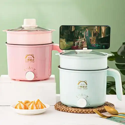 电饭煲小2人煮饭家用礼品电煮锅宿舍电锅迷你电炒锅多功能电热锅