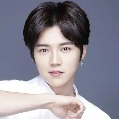 鹿晗同款韩版中分刘海 假发男帅气短发蓬松逼真男士假发学生