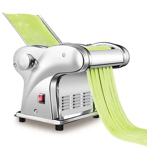 俊厨压面机家用电动全自动小型多功能馄饨皮饺子皮机不锈钢面条机