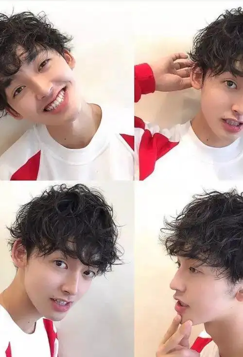 男生最拉风亮眼的短卷发
