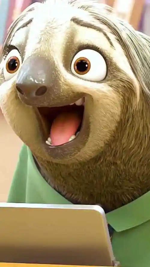 疯狂动物城树懒的笑声好魔性越看越觉得像极了李现