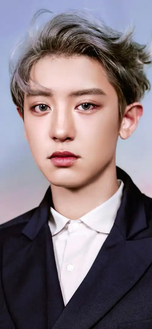 韩国帅哥朴灿烈西服霸道摄影近照手机壁纸