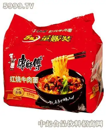 康师傅珍品红烧牛肉面90g