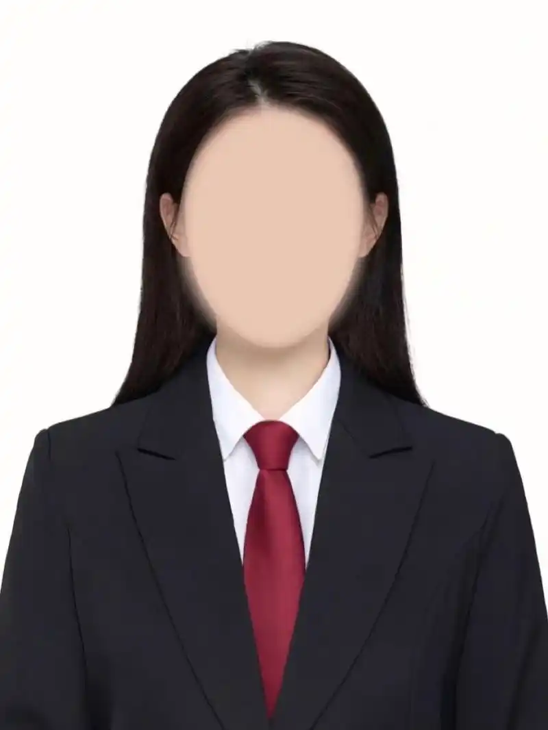 来一组红领带白衬衫黑西装证件照模板 好久没出模板了  太冷了  下雪