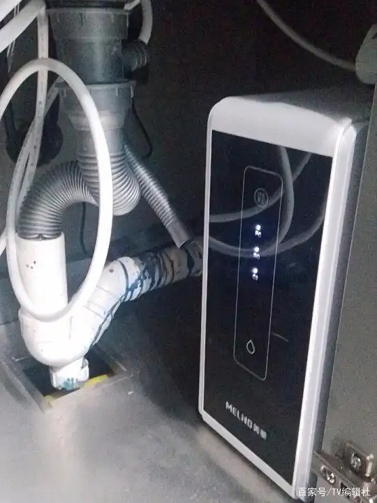 美菱(meling)净水器家用直饮纯水机ro反渗透厨房自来水400g大流