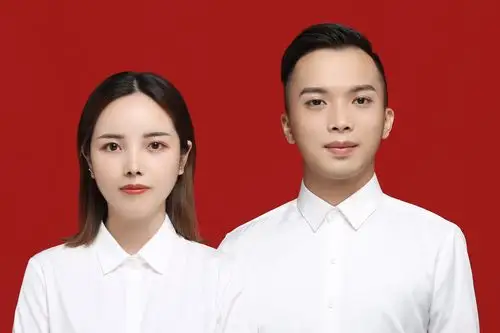 精致结婚登记照证件照小红照婚纱摄影工作室