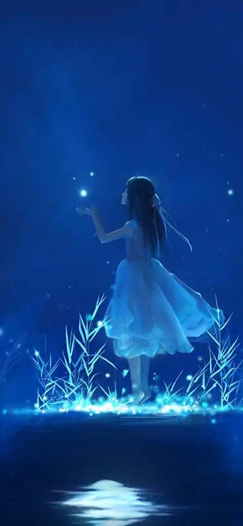 小蝴蝶壁纸屋第一期丨蓝色系壁纸来啦