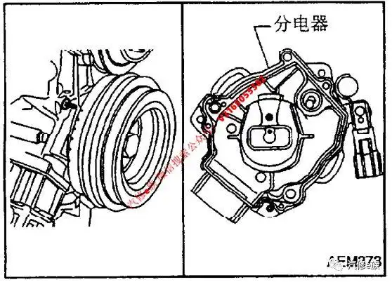 日产帕拉丁发动机ka24de正时链条拆装教程