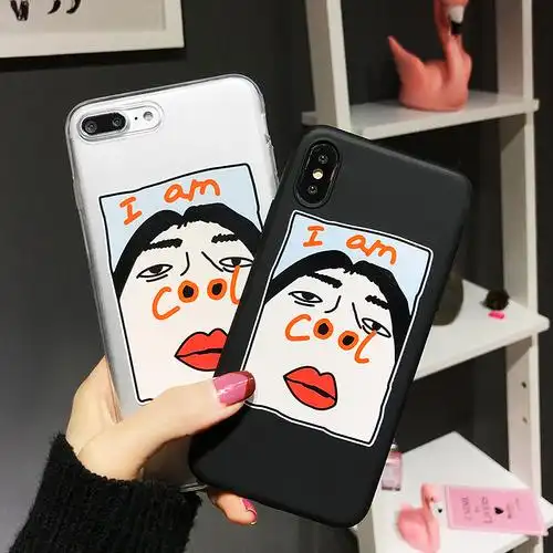 创意 搞怪_搞怪鼻孔cool苹果8手机壳iphone7plus透明全包软壳6个性