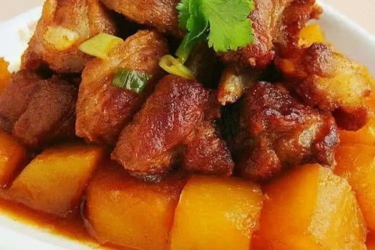 南瓜排骨,洋葱炒鸡蛋,糖醋藕,拌猪肝的做法送给你啦,好吃|猪肝|排骨|