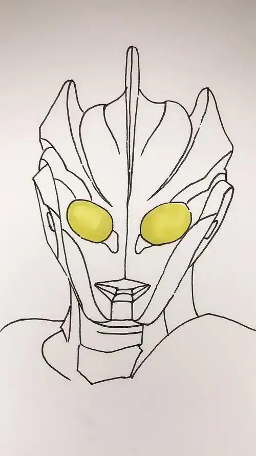 诺亚奥特曼简笔画怎么画