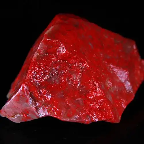 绝品收藏 大红袍 昌化鸡血石原石 藕粉冻重405.38克