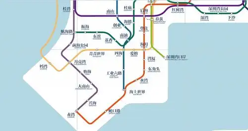 深圳地铁线路图2020最新版