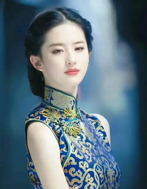 原来刘亦菲还有这一面穿上旗袍的她也太出众了