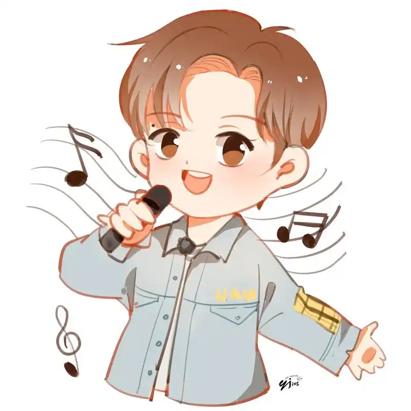 *饭绘*190511尤长靖,    听说旅行与唱歌更配哦 .  饭绘:松鼠