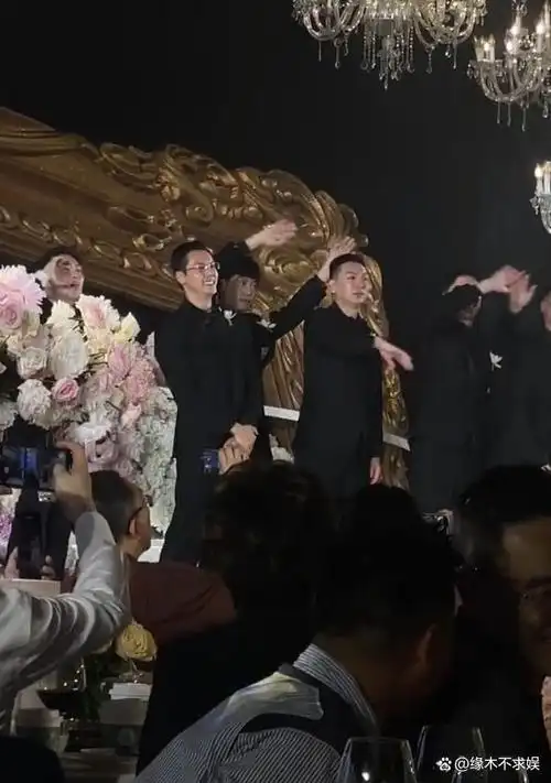 袁冰妍老板大婚!陈伟霆担任第一伴郎,现场群星璀璨排面大!