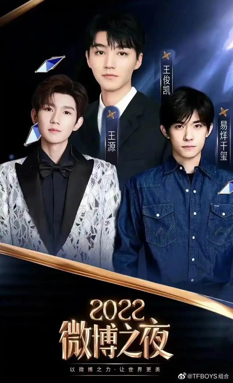 tfboys #微博之夜 #王俊凯#王源#易烊千玺 这次终 - 抖音