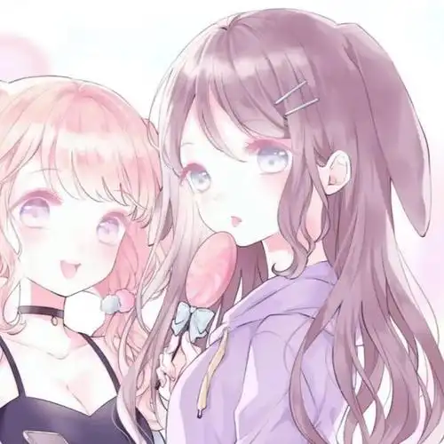 成倍的快乐,可爱仙女闺蜜头像,更新了!