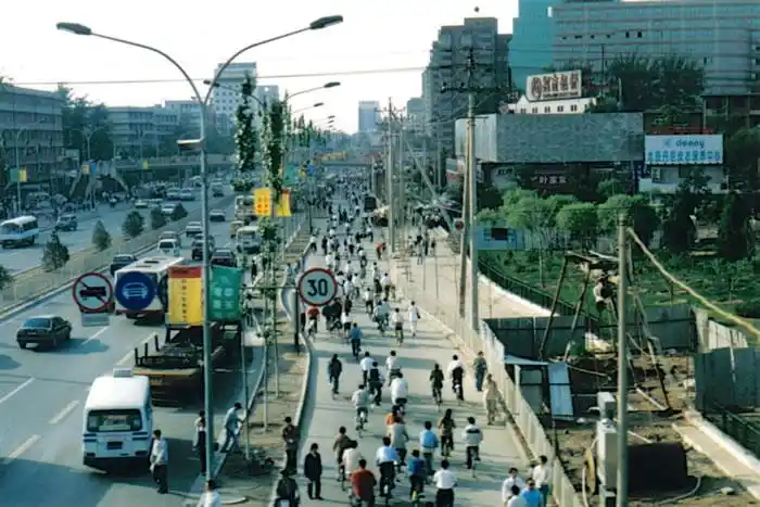 老照片 :1998年的北京,满满的回忆啊