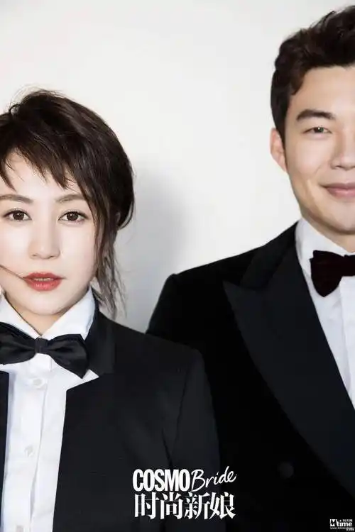 马丽与老公许文赫婚纱写真