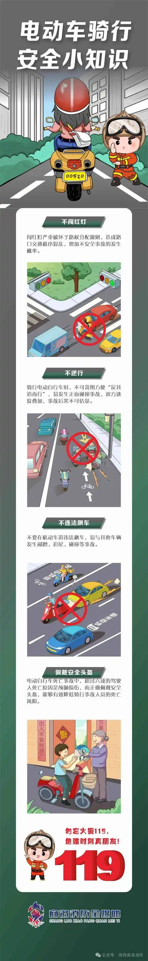 科普小课堂电动车骑行安全小知识