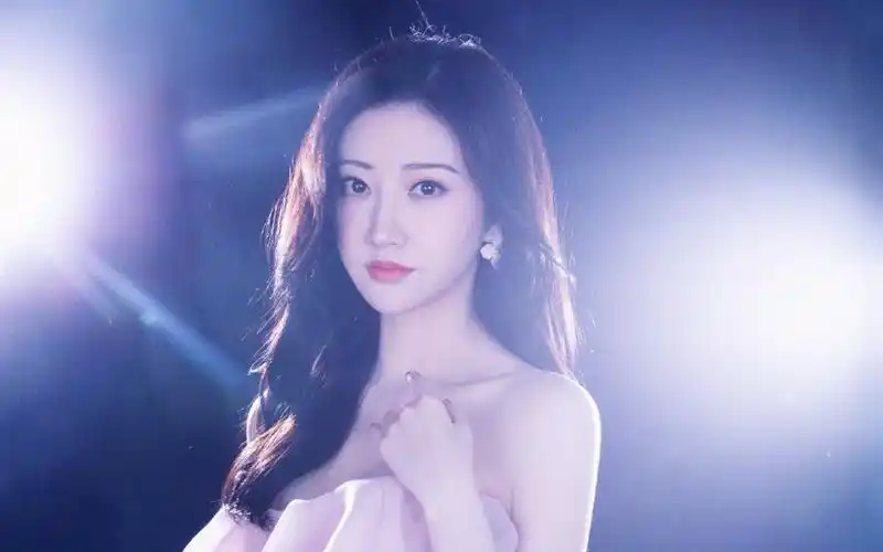 景甜仙女裙唯美写真桌面壁纸