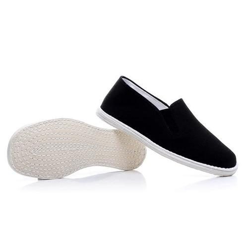 传统老北京布鞋男手工千层底方口软底青中老年布鞋轻便舒适爸爸鞋