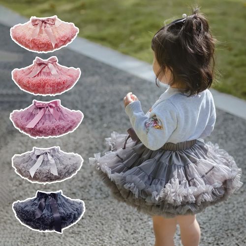1代tutu儿童半身裙西班牙公主蓬蓬裙芭蕾舞裙生日礼服一件代发