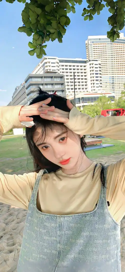 鞠婧祎92    更新壁纸～9915  #鞠婧祎海边plog