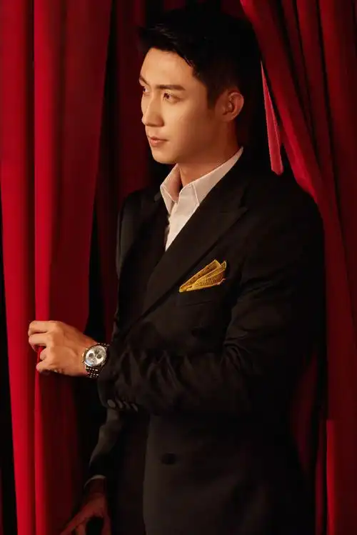 黄景瑜复古摩登造型##黄景瑜复古摩登风格大片