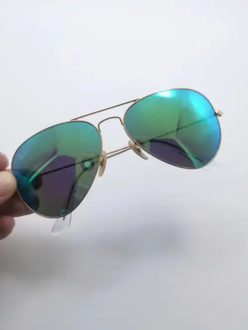 rayban雷朋太阳镜炫彩飞行员蛤蟆镜rb3025