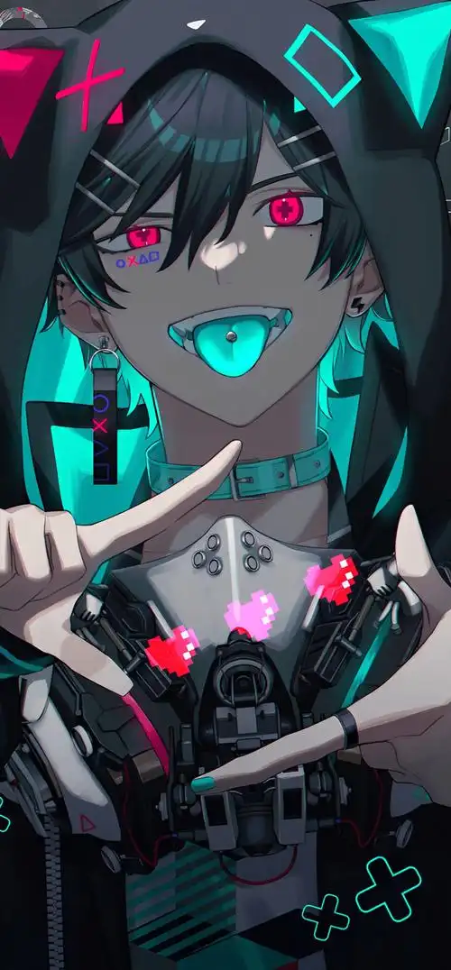 帅气中带着一丝可爱! - 卫衣男子插画特辑 -_壁纸_手机_背景图