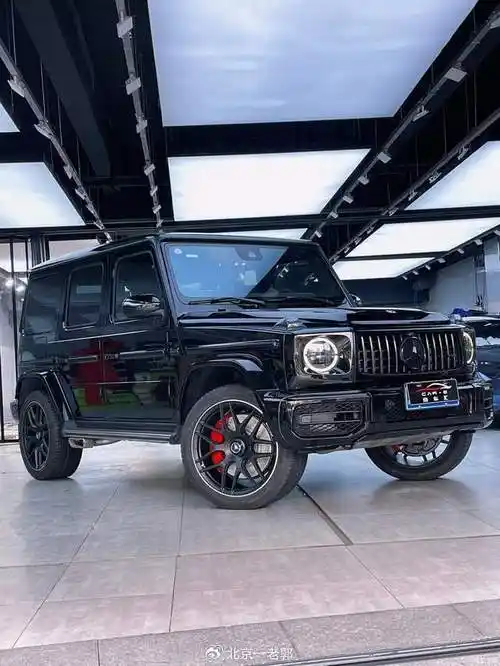 大g上门改装宁波站:奔驰g500升级暗夜特别版g63-新浪汽车