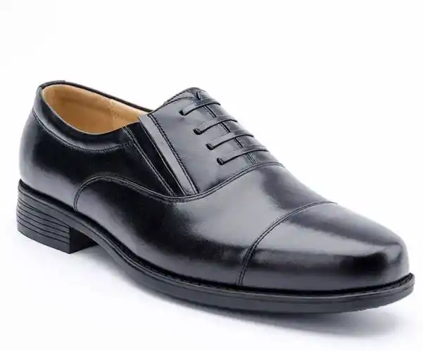 3515强人 07a武警 部队皮鞋三接头单款牛皮鞋 男士商务休闲皮鞋