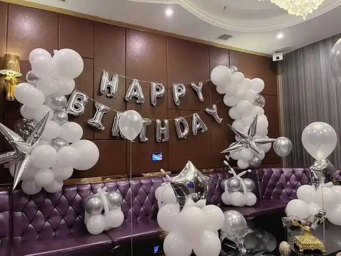 生日气球布置ktv派对气球