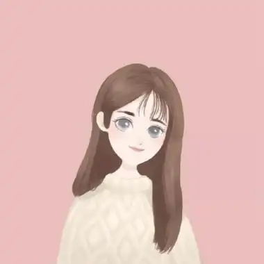 女生头像简单干净卡通高清好看的简单可爱卡通少女头像图片