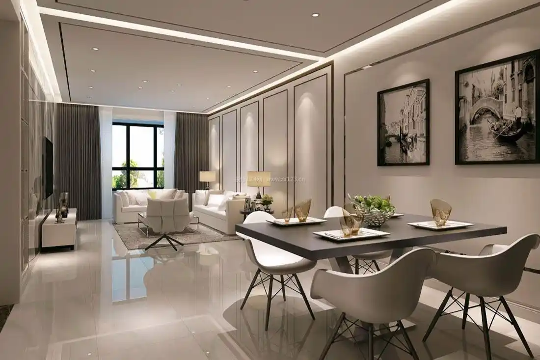 100平米装修风格效果图