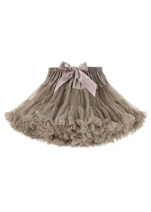 欧美高端ins女童tutu半身裙女宝宝百日周岁礼服百搭蓬蓬裙公主裙