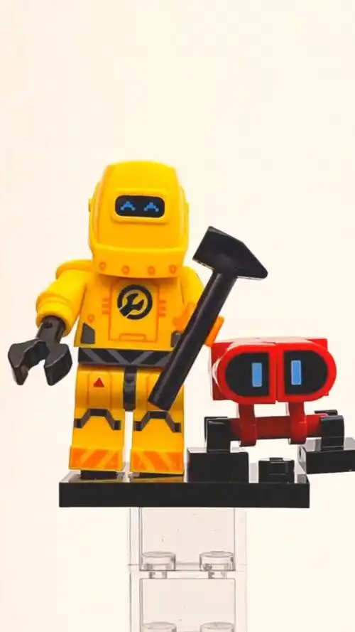 乐高迷你公仔系列-修理机器人