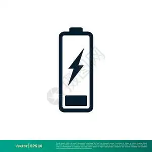 姿态i电量图标矢logo模板i说明eps10插画