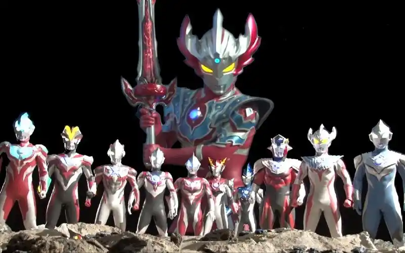 泰迦奥特曼花絮新生代奥特曼全员齐聚泰迦tv最强形态诞生现场