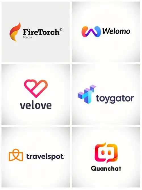 科技logo丨创意简约丨创意图形丨字母logo